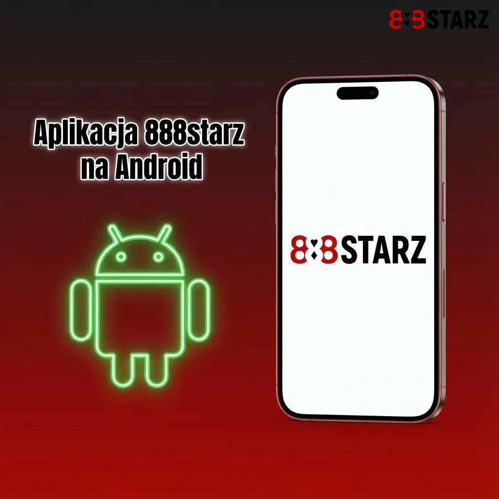 Ekran smartfona z zainstalowaną aplikacją 888starz na Android, pokazujący kasyno, zakłady i opcje płatności