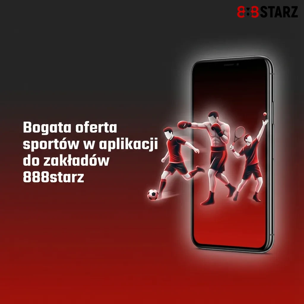 Ekran aplikacji 888starz z listą wielu dyscyplin sportowych, kursami na żywo i ikonami transmisji meczów