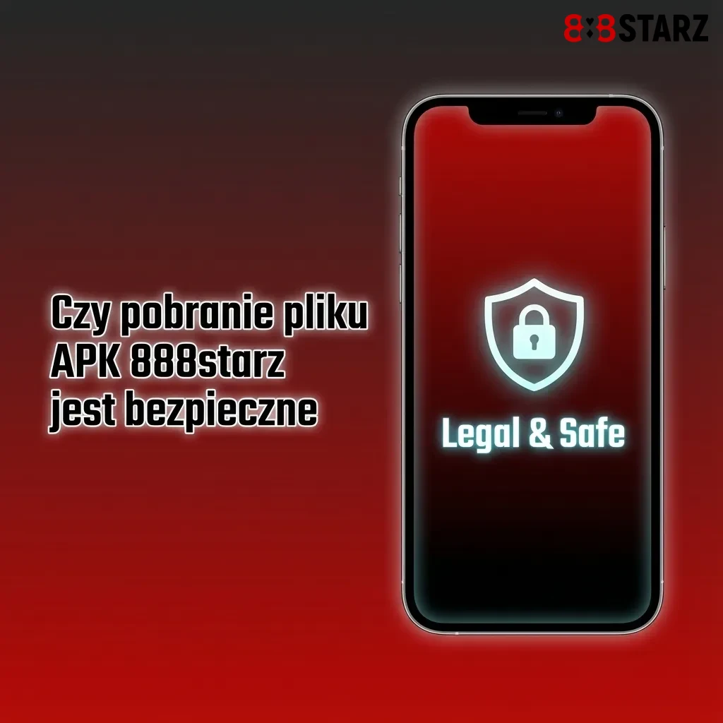 Ekran telefonu z aplikacją 888starz, ikona kłódki SSL i tekst o licencji Curacao eGaming i bezpiecznym szyfrowaniu danych