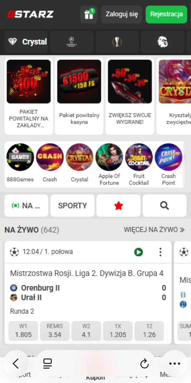 Odwiedź oficjalny portal 888starz w przeglądarce swojego urządzenia, aby uzyskać dostęp do linków instalacyjnych.
