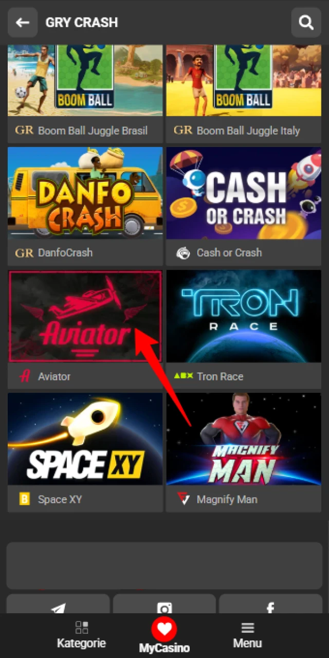 Dodaj ikonę Aviator w 888starz do ekranu głównego i graj błyskawicznie.