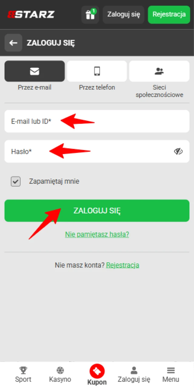 Uzyskaj dostęp do swojego konta 888starz i przejdź do sekcji ustawień profilu osobistego.