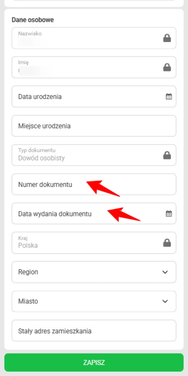 Załącz zdjęcie swojego dokumentu, by szybko zweryfikować profil w 888starz.